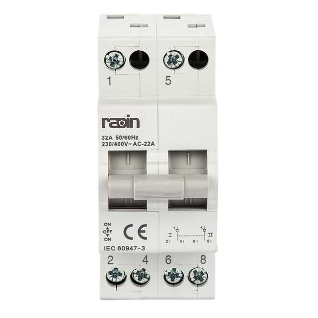 RDQ1 Miniature Manual Transfer Switch