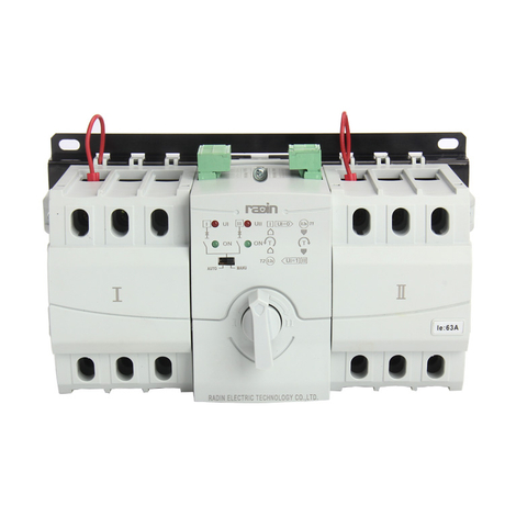 RDQ3NX Series High-Speed CB Class Transfer Switch for Critical Loads